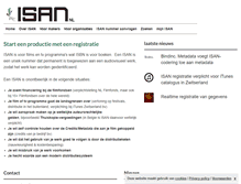 Tablet Screenshot of isannl.org